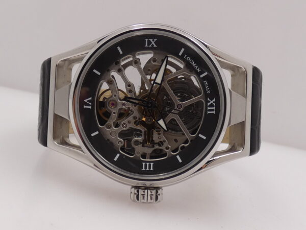 Locman Montecristo Skeleton R538 LIKE NEW WITH PAPERS Anno 2020 Automatico Titanio & Acciaio