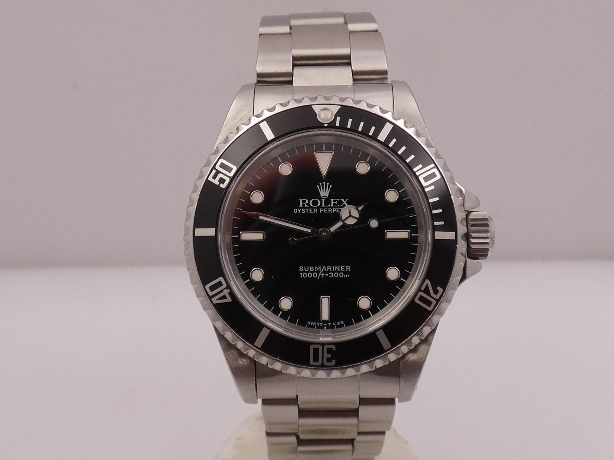 Rolex Submariner (No Date) 14060 MAI LUCIDATO Anno1998 Automatico Bracciale Oyster Acciaio - immagine 7