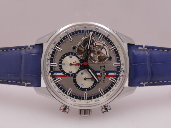 Zenith El Primero Chronomaster 1969 Tour Auto OPEN HEART BOX&PAPERS Anno 2015 Automatico Acciaio Edizione Limitata 500 pz