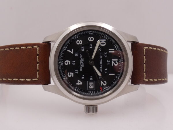 Hamilton Khaki Field Automatico LIKE NEW BOX&PAPERS Anno 2020 Acciaio Ref. H704450