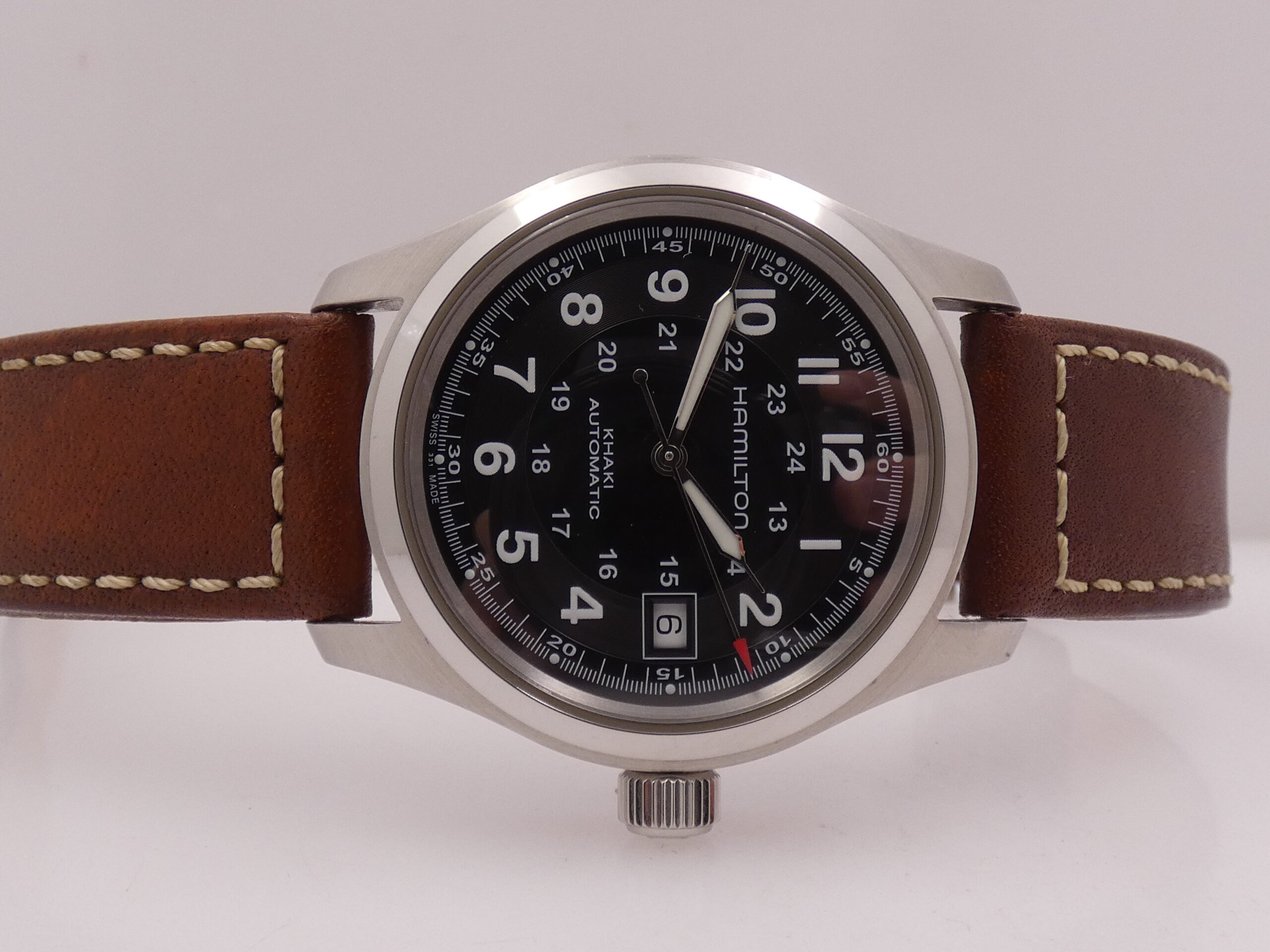 Hamilton Khaki Field Automatico LIKE NEW BOX&PAPERS Anno 2020 Acciaio Ref. H704450 - immagine 8