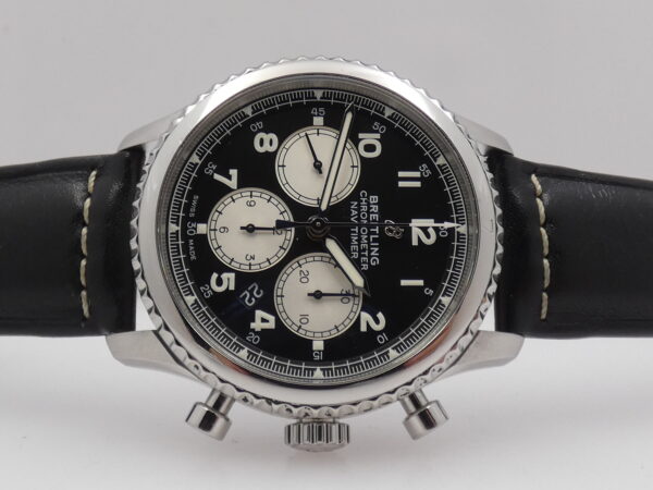 Cronografo Breitling Navitimer 8 B01 43mm AB0117 BOX&PAPERS Anno 2018 Automatico Chronometer Acciaio