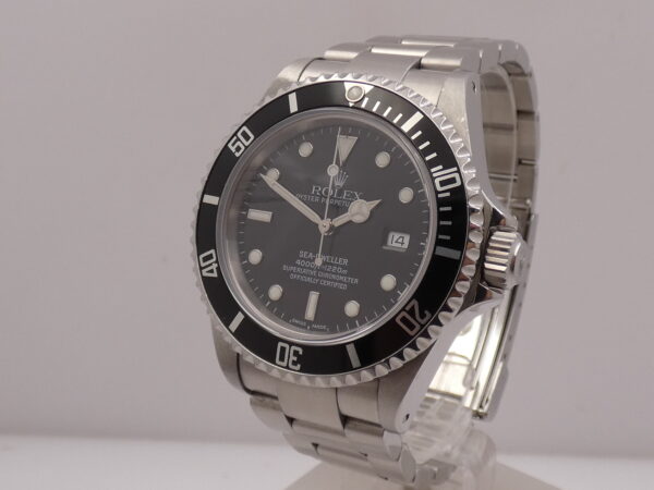 Rolex Sea-Dweller 4000 16600 BOX PAPERS & TAG PRICE Anno 2002 MAI LUCIDATO Automatico Acciaio SERVICED IN ROLEX Settembre 2020
