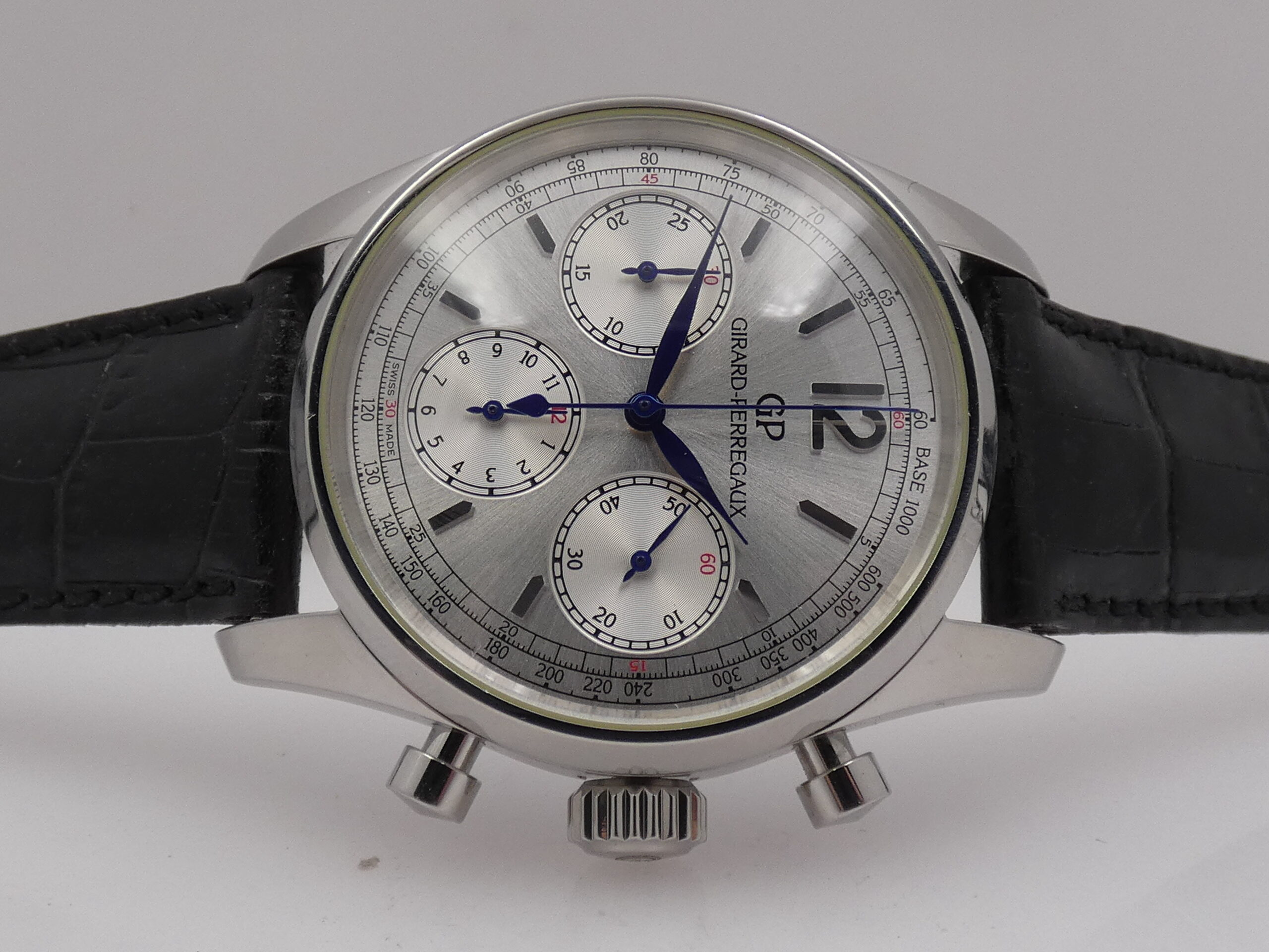 Cronografo Girard Perregaux 30 Anni In Fiat 49480 With PAPERS Anno 2013 Automatico Acciaio - immagine 7