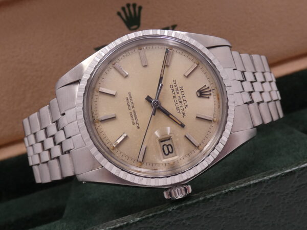 Rolex Datejust 36 1603 Automatico ANNO 1969 Big Logo Bracciale Jubilee Vintage Acciaio