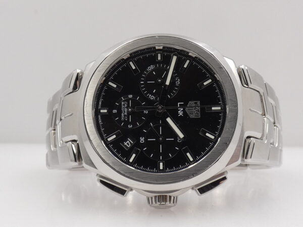 Cronografo TAG Heuer Link Calibre 17 Automatic CBC2110 With LINK BRACELET Acciaio