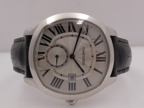 Cartier Drive de Cartier 3930 Automatico ANNO 2016 BOX & PAPERS Acciaio