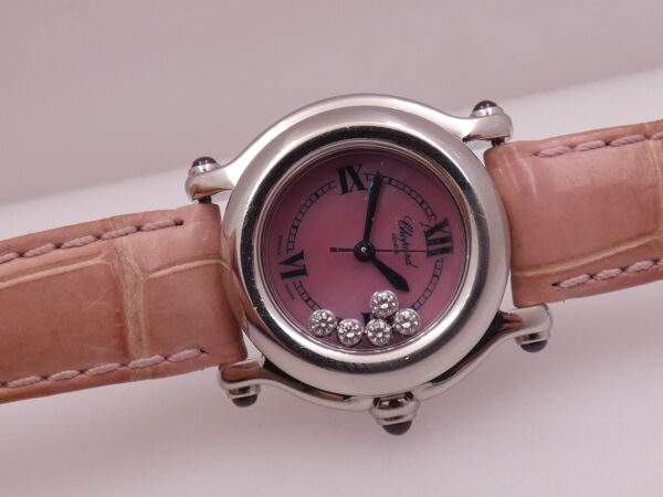 Chopard Happy Sport Lady MOP & "Happy" Floating Diamonds Dial Anni 2000 Ref. 27/8245-23