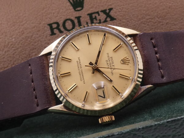 Rolex Rare 1550 Automatico Laminata Oro 18Kt ANNO 1977 Vintage
