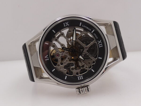 Locman Montecristo Skeleton R538 LIKE NEW WITH PAPERS Anno 2020 Automatico Titanio & Acciaio