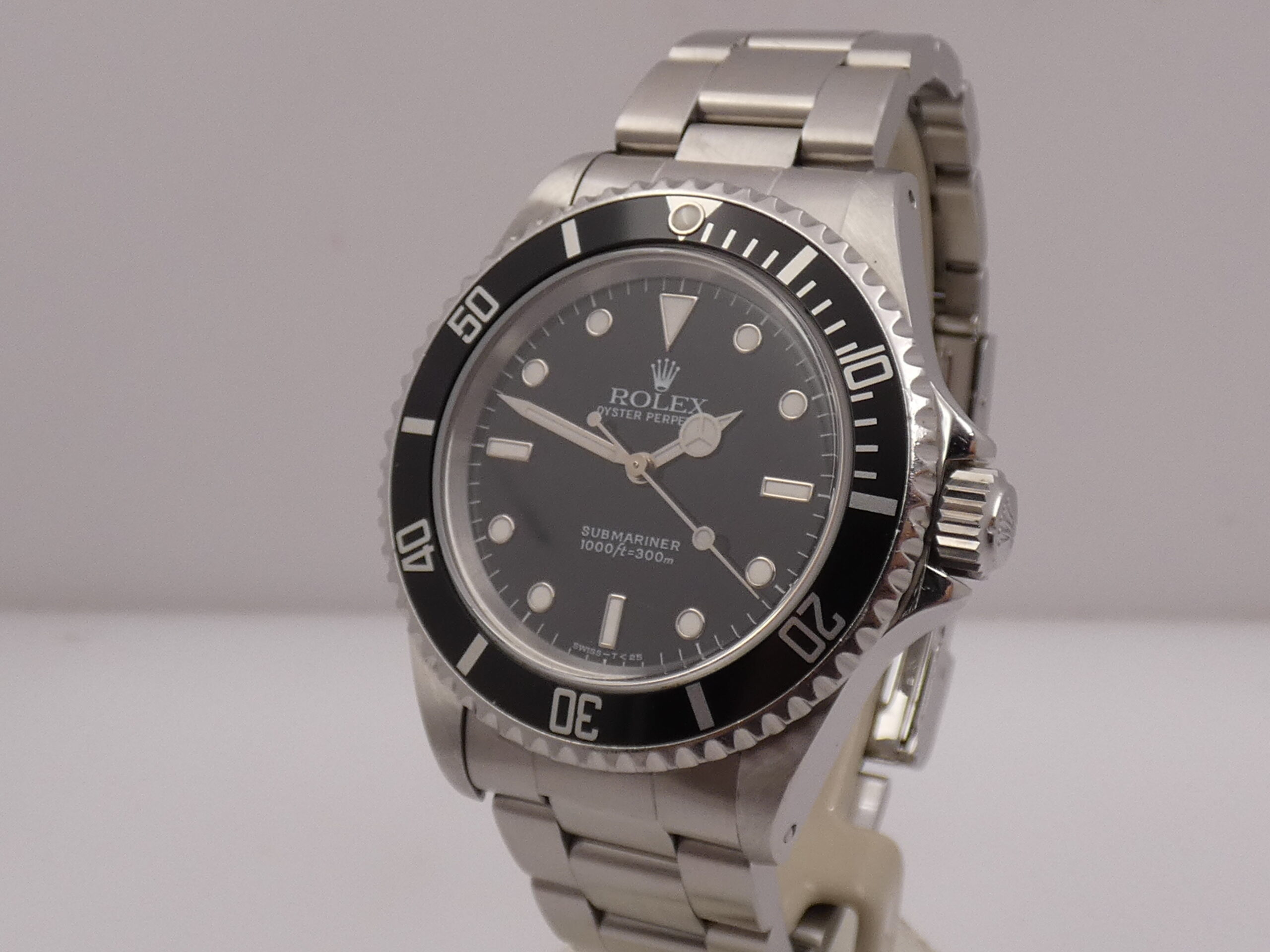 Rolex Submariner (No Date) 14060 MAI LUCIDATO Anno1998 Automatico Bracciale Oyster Acciaio - immagine 8