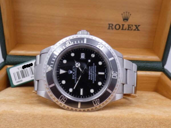 Rolex Sea-Dweller 4000 16600 BOX PAPERS & TAG PRICE Anno 2002 MAI LUCIDATO Automatico Acciaio SERVICED IN ROLEX Settembre 2020