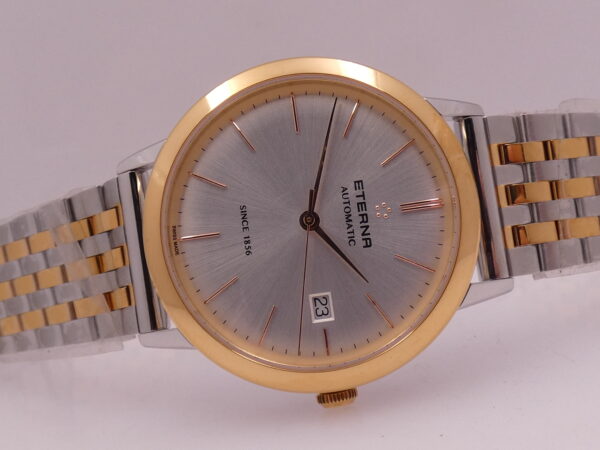 Eterna Eternity Acciaio&18Kt Rose G.F. Automatico NEW BOXPAPERS Anno 2024 Ref. 2700.53.11.1737 Mai Indossato