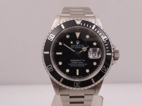 Rolex Submariner Date 16610 N.O.S. WITH ORIGINAL BOX Anno 1993 New Old Stock Automatico Acciaio