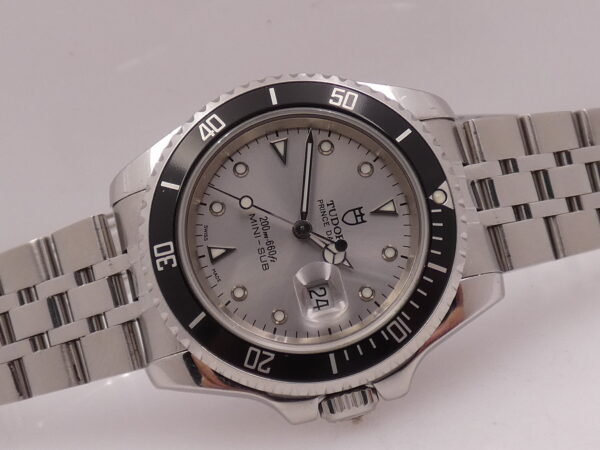 Tudor Mini-Sub Prince Date 73290 ANNO 1999 NIPPLE DIAL Automatico Jubilee Bracelet