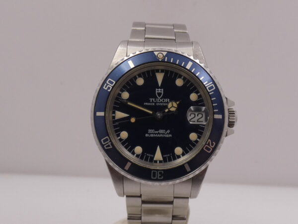 Tudor Submariner By Rolex 75090 36mm Blue Dial & Bezel MAI LUCIDATO Anno 1993 Automatico Acciaio