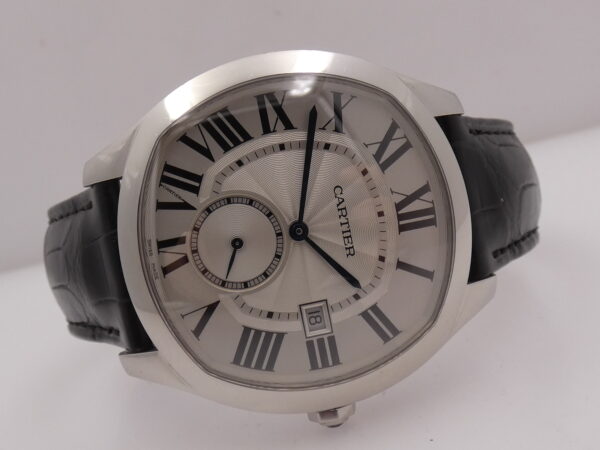 Cartier Drive de Cartier 3930 Automatico ANNO 2016 BOX & PAPERS Acciaio