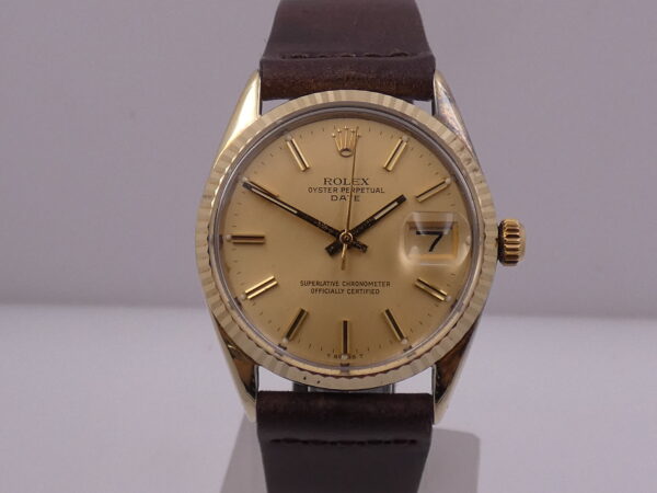 Rolex Rare 1550 Automatico Laminata Oro 18Kt ANNO 1977 Vintage