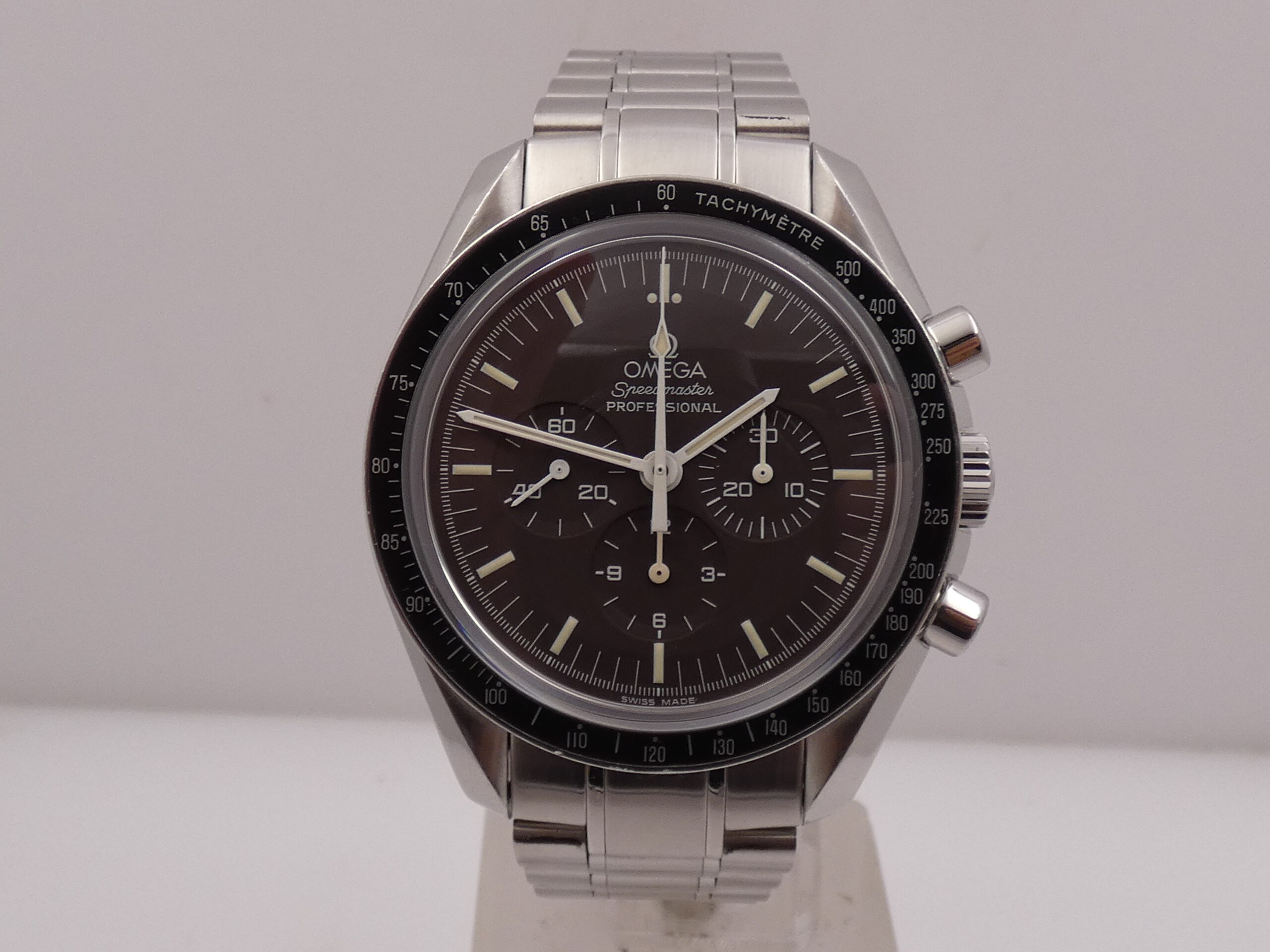 Cronografo Omega Speedmaster Professional Moonwatch CHOCOLATE BOX PAPERS & TAG PRICE Anno 2011 Manuale Acciaio BRACCIALATO - immagine 9
