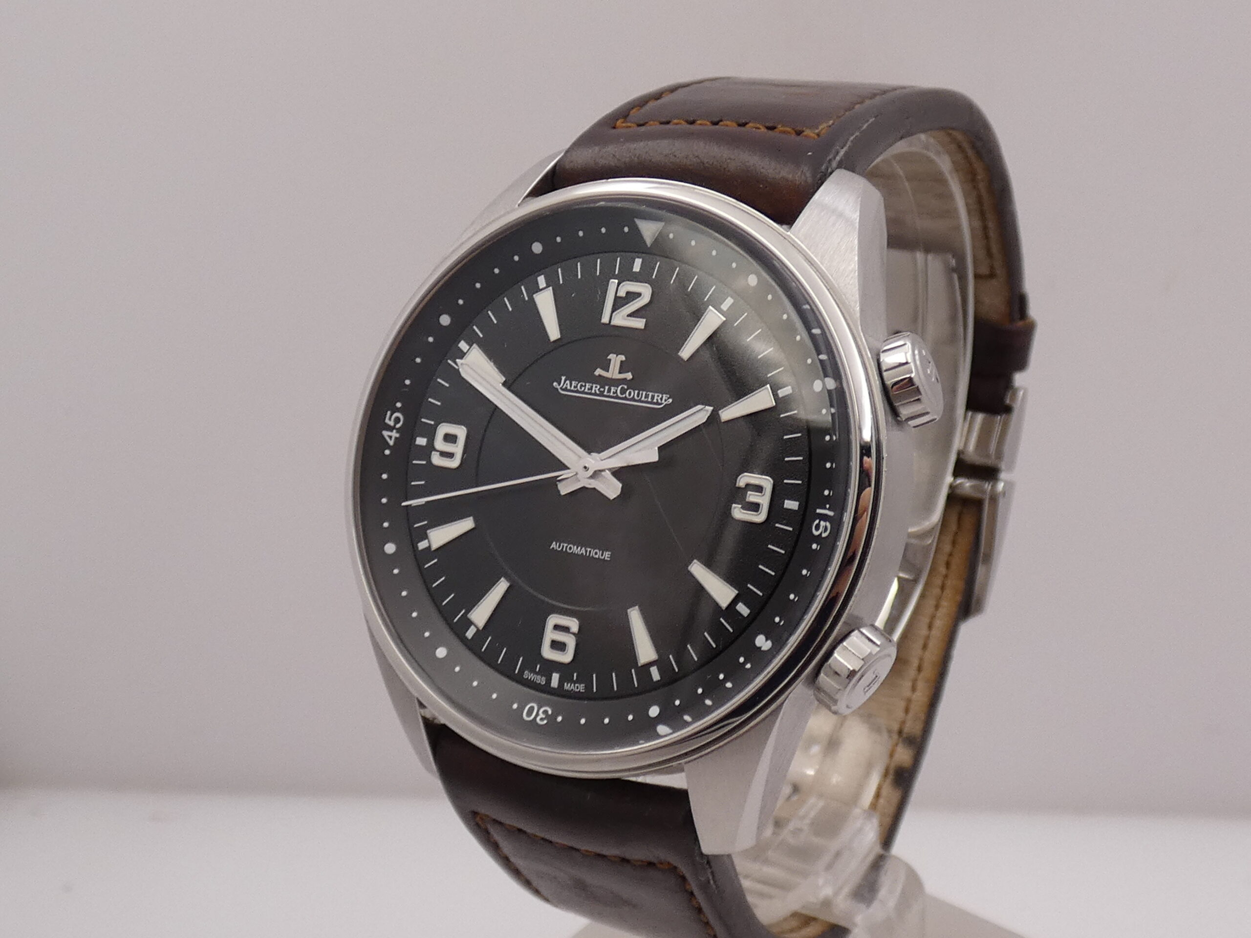 Jaeger-LeCoultre Polaris 1000 Hours Control 41mm With PAPERS 841.8.37.S Automatico Acciaio Black Dial Q9008471 - immagine 9