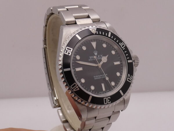 Rolex Submariner (No Date) 14060 MAI LUCIDATO Anno1998 Automatico Bracciale Oyster Acciaio