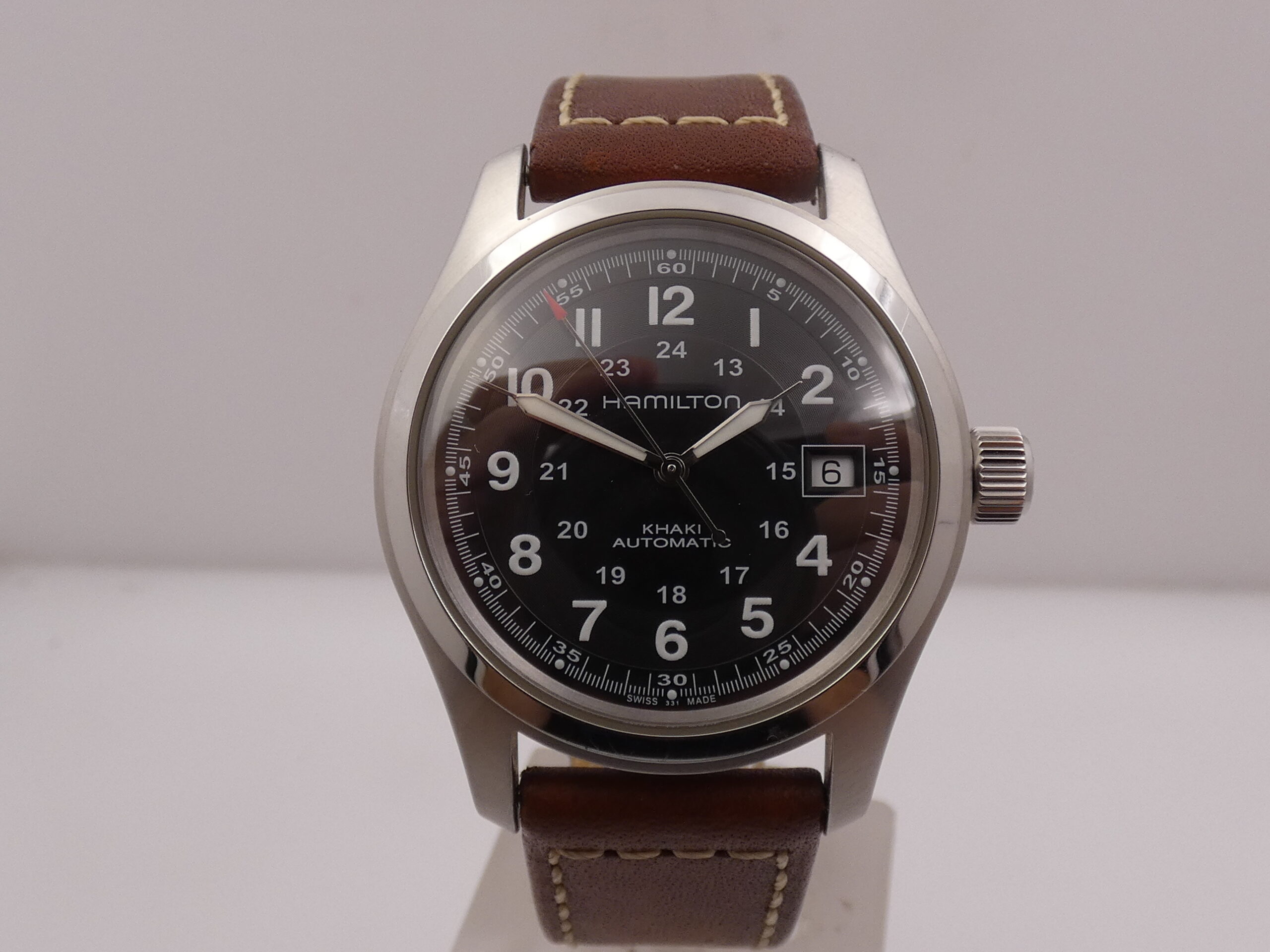 Hamilton Khaki Field Automatico LIKE NEW BOX&PAPERS Anno 2020 Acciaio Ref. H704450 - immagine 9