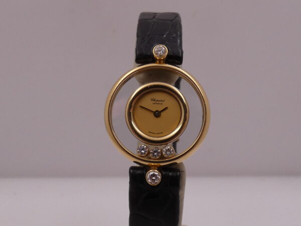 Chopard Happy Diamonds Lady 20/3929 Oro Massiccio 18Kt Floating Diamonds Dial Anni 2000