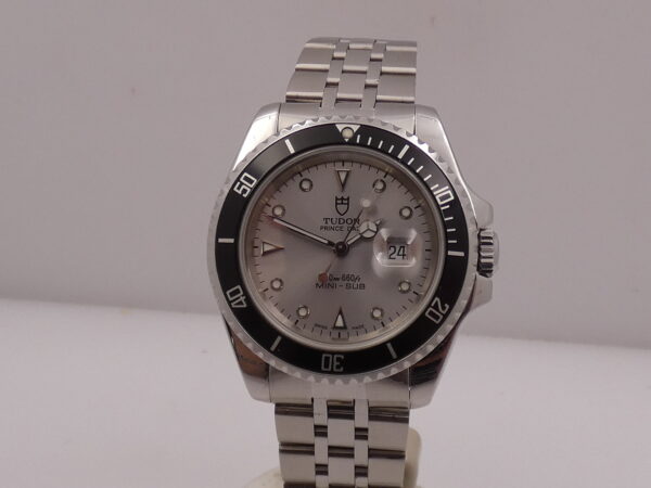 Tudor Mini-Sub Prince Date 73290 ANNO 1999 NIPPLE DIAL Automatico Jubilee Bracelet