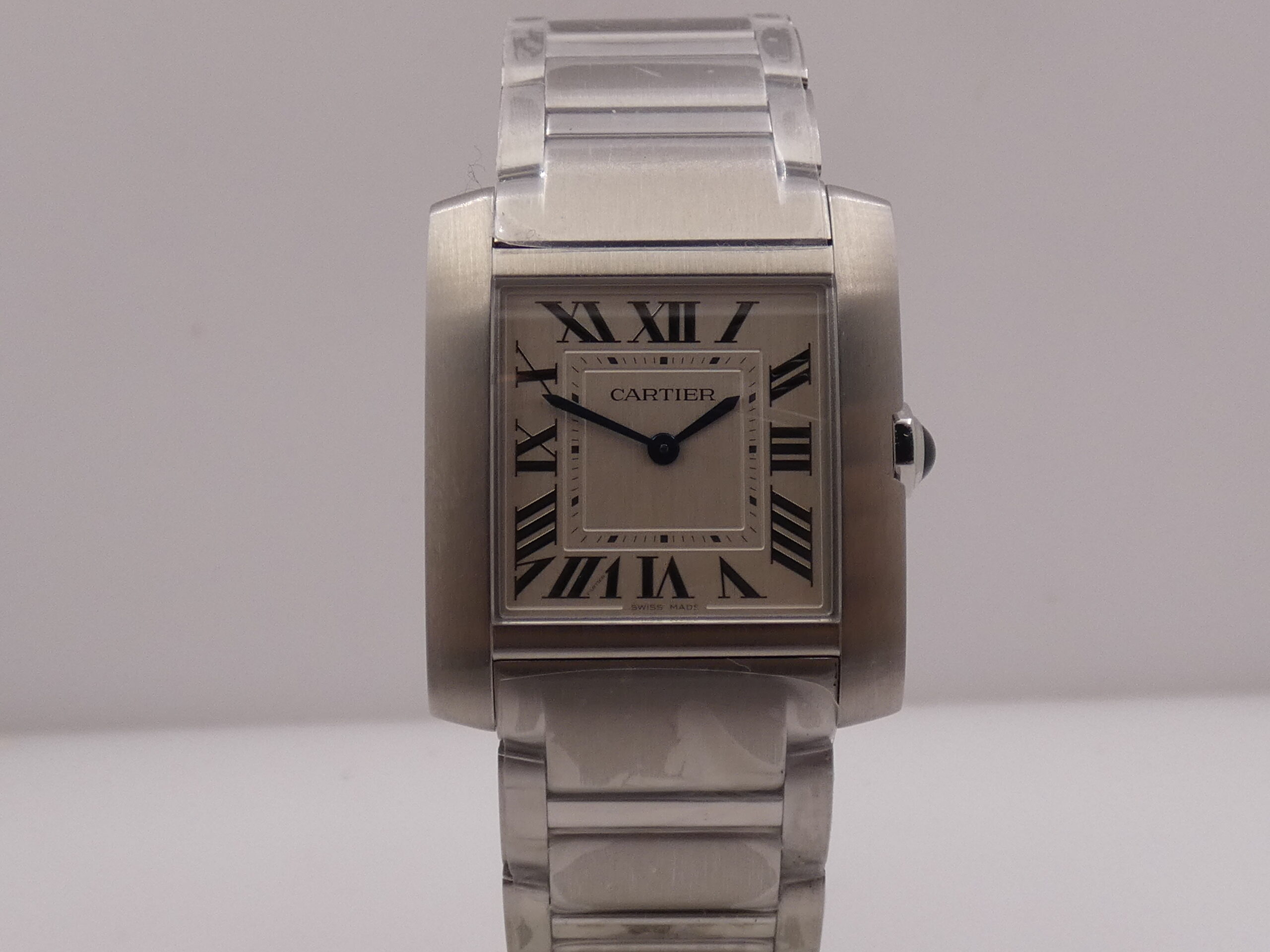 Cartier Tank Française 4476 NUOVO FULL STICKERED with TAG PRICE Acciaio Ref. WSTA0074 - immagine 8