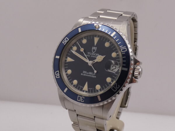 Tudor Submariner By Rolex 75090 36mm Blue Dial & Bezel MAI LUCIDATO Anno 1993 Automatico Acciaio