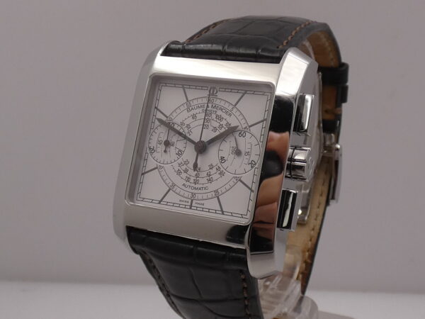 Cronografo Baume & Mercier Hampton 65530 BOX&PAPERS Anno 2020 Automatico Acciaio