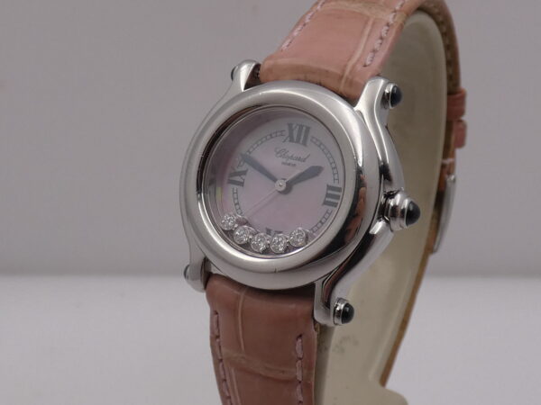 Chopard Happy Sport Lady MOP & "Happy" Floating Diamonds Dial Anni 2000 Ref. 27/8245-23