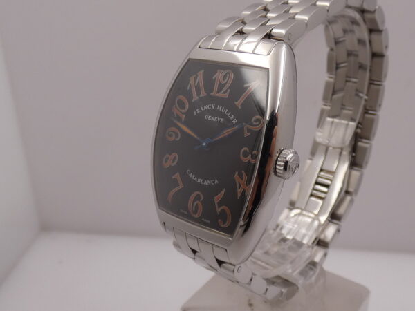 Franck Muller Casablanca SAHARA 2852 Automatico Black Dial Braccialato Acciaio ANNI 2000