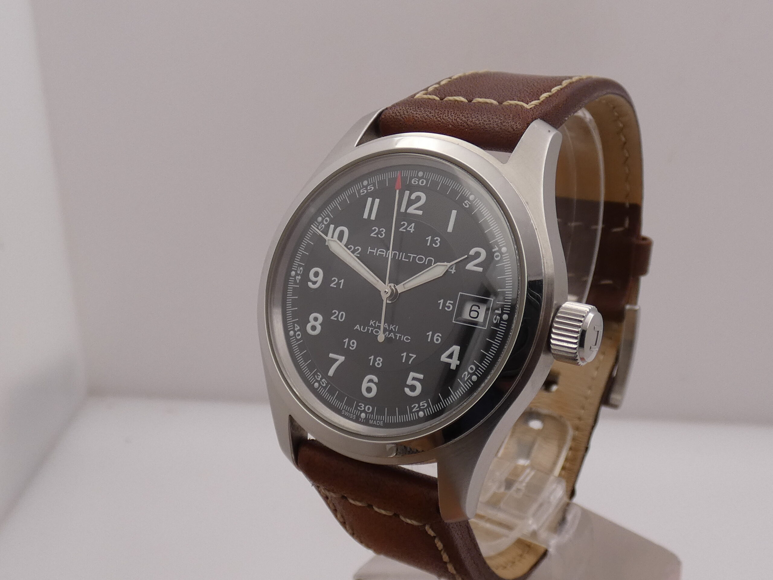 Hamilton Khaki Field Automatico LIKE NEW BOX&PAPERS Anno 2020 Acciaio Ref. H704450 - immagine 10