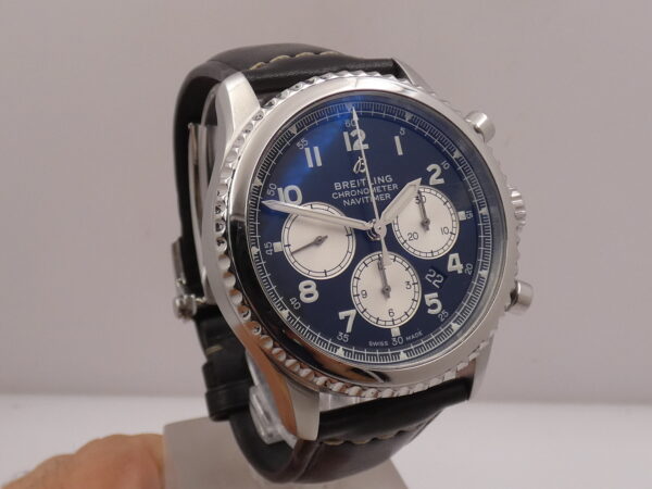 Cronografo Breitling Navitimer 8 B01 43mm AB0117 BOX&PAPERS Anno 2018 Automatico Chronometer Acciaio