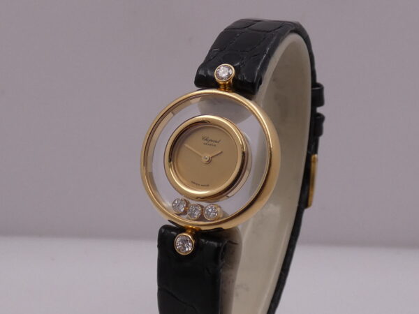 Chopard Happy Diamonds Lady 20/3929 Oro Massiccio 18Kt Floating Diamonds Dial Anni 2000