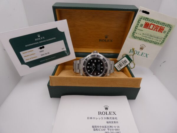 Rolex Sea-Dweller 4000 16600 BOX PAPERS & TAG PRICE Anno 2002 MAI LUCIDATO Automatico Acciaio SERVICED IN ROLEX Settembre 2020