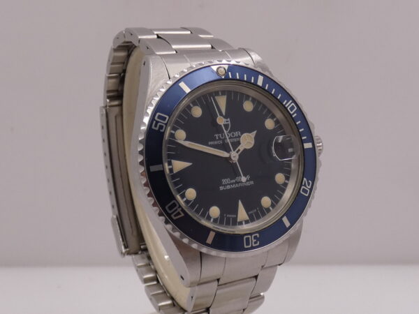 Tudor Submariner By Rolex 75090 36mm Blue Dial & Bezel MAI LUCIDATO Anno 1993 Automatico Acciaio