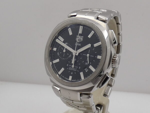 Cronografo TAG Heuer Link Calibre 17 Automatic CBC2110 With LINK BRACELET Acciaio