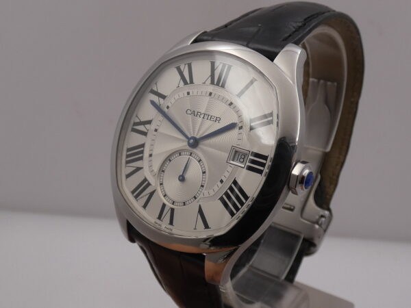 Cartier Drive de Cartier 3930 Automatico ANNO 2016 BOX & PAPERS Acciaio