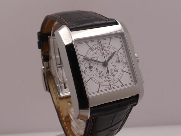 Cronografo Baume & Mercier Hampton 65530 BOX&PAPERS Anno 2020 Automatico Acciaio