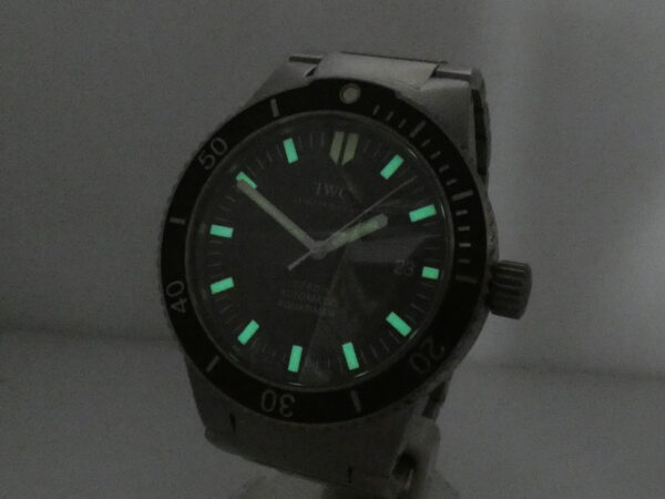 IWC Aquatimer Automatic 2000 GST 2000m IW353601 Black Dial Titanio Anni 2000 Braccialato