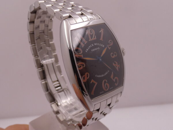 Franck Muller Casablanca SAHARA 2852 Automatico Black Dial Braccialato Acciaio ANNI 2000