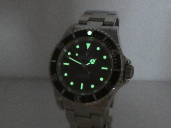 Rolex Submariner (No Date) 14060 MAI LUCIDATO Anno1998 Automatico Bracciale Oyster Acciaio