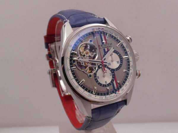 Zenith El Primero Chronomaster 1969 Tour Auto OPEN HEART BOX&PAPERS Anno 2015 Automatico Acciaio Edizione Limitata 500 pz