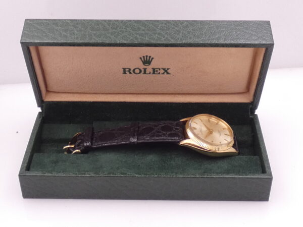 Rolex Oyster Perpetual 34 6567 Oro Massiccio 18Kt ANNO 1968 Rotore Butterfly Automatico Vintage