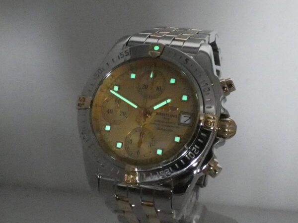 Cronografo Breitling Cockpit B13358 Acciaio & Oro 18Kt BOX PAPERS & C.O.S.C. Anno 2012 Automatico Chronometre