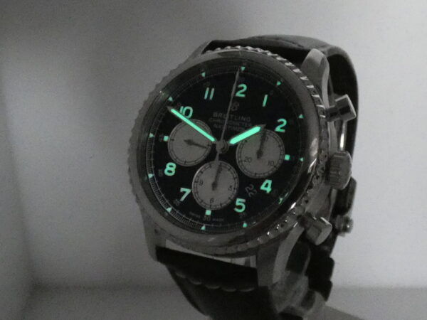 Cronografo Breitling Navitimer 8 B01 43mm AB0117 BOX&PAPERS Anno 2018 Automatico Chronometer Acciaio