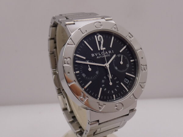 Cronografo Bulgari Bulgari BB 38 SS CH Honeycomb Dial Automatico Braccialato Acciaio ANNI 2000