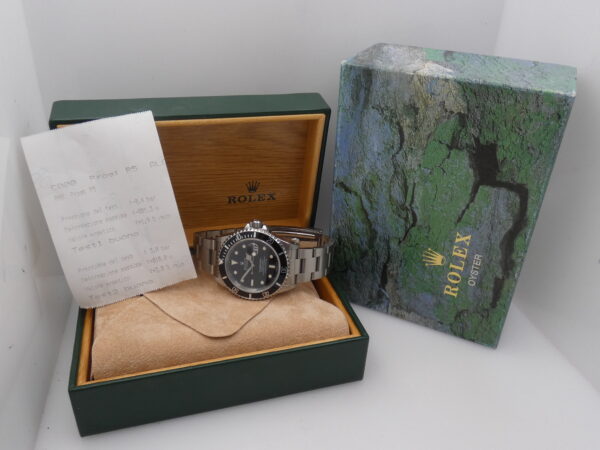 Rolex Submariner Date 16610 N.O.S. WITH ORIGINAL BOX Anno 1993 New Old Stock Automatico Acciaio